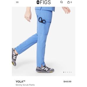 NEW FIGS YOLA Skinny Scrub Pants